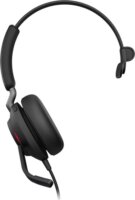 Jabra Evolve2 40 (UC, USB-A) Mono Headset - Fekete