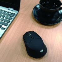 Conceptronic LORCAN02B Wireless Egér - Fekete