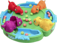 Éhes dinók családi társasjáték