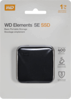 Western Digital 1TB Elements SE USB 3.0 Külső SSD - Fekete