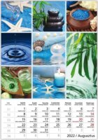 Toptimer 220 x 330mm 2026 Falinaptár - Relax