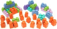 Roo Crew ECO: Építőkocka 50 darabos készlet