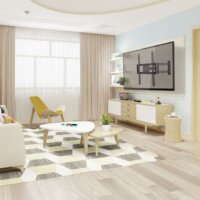 Equip 650341 32"-55" LCD TV/Monitor fali tartó - Fekete (1 kijelző)