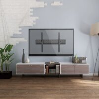 Equip 650332 37"-70" LCD TV/Monitor fali tartó - Fekete (1 kijelző)