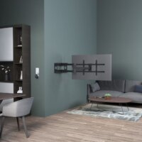 Equip 650327 43"-80" LCD TV/Monitor fali tartó - Fekete