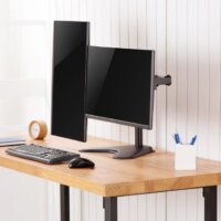 Equip 650123 17"-32" LCD TV/Monitor asztali tartó kar - Fekete