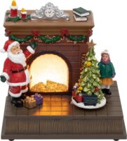 Home Somogyi DRM 14 Dioráma kandalló karácsonyi asztali dísz