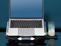 Conceptronic THYIA01B Ergo 17" laptop hűtőpad - Fekete