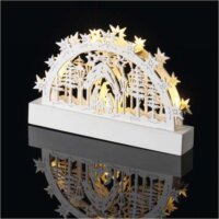 Emos DCWW04 5 LED-es karácsonyi betlehem asztali dísz