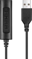 Sandberg 2in1 Office Headset Jack + USB Headset - Fekete