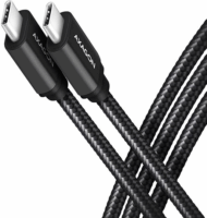 Axagon BUCM3-CM20AB USB-C apa - USB-C apa Adat és töltőkábel (2m)