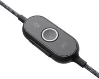 Logitech MSFT Zone Wired Headset - Fekete