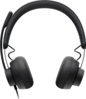 Logitech MSFT Zone Wired Headset - Fekete