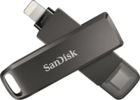 Sandisk 128GB iXpand Flash Drive Luxe USB 3.1 Pendrive - Fekete