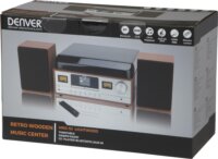 Denver MRD-52 Retro Music System Bakelit és CD lemezjátszó - Fa