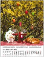 Toptimer 420 x 310mm 2022 Falinaptár - Borvidékeink