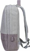 RivaCase 7562 Prater 15,6" Notebook hátizsák - Szürke/Barna