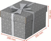 Esselte Home S Tárolódoboz 7,6L - Szürke (3 db / csomag)