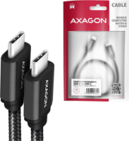 Axagon BUCM3-CM15AB USB-C apa - USB-C apa Adat és töltőkábel (1.5m)