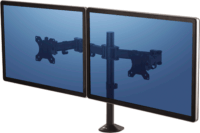 Fellowes Reflex Series 27" LCD TV/Monitor asztali tartó kar - Fekete (2 kijelző)