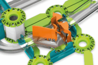 Geomag Mechanics: Gravity Race Track készlet 67 darabos készlet