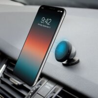 Fixed Icon Flex Mini Univerzális Mobiltelefon autós tartó - Fekete