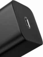 Baseus Super Si Hálózati USB-C töltő (25W) - Fekete