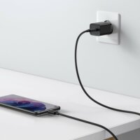 Baseus Super Si Hálózati USB-C töltő (25W) - Fekete