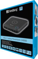 Sandberg 420-57 Powerbank 24000 mAh 60W (3-5A / 5-20V) - Fekete