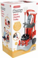 Casdon Deluxe Henry játék takarító kocsi kiegészítőkkel