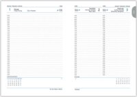 Toptimer Traditional A5 2026 Napi naptár - Zöld