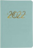 Toptimer Pastel B6 2022 Heti naptár - Zöld