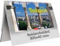 Toptimer 295 x 135mm 2022 Asztali naptár - Budapest