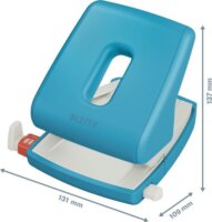 Leitz COSY Kétlyukú 30 lap kapacitású lyukasztó - Nyugodt kék