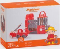 Marioinex Mini Waffle Tűzoltóság 185 darabos építőjáték készlet