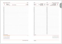 Toptimer Economic A5 2022 Napi naptár - Kék