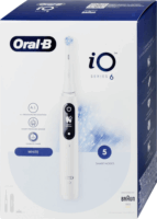 Oral-B iO Series 6 Magnetikus Elektromos fogkefe - Fehér