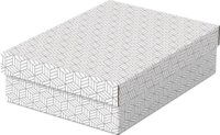 Esselte Home karton Tárolódoboz / Ajándékdoboz 36,8L - Fehér (3 db / csomag)