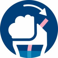 Philips SCF796/02 Avent Bendy 200ml itatópohár - Lila/zöld