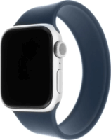 Fixed Apple Watch S1/2/3/4/5/6/7/SE Szilikon szíj XL 42/44mm - Kék
