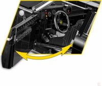 Cobi Opel Rekord C Schwarze Witwe autó 2078 darabos építőjáték 1:12