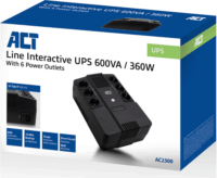 ACT AC2300 600VA / 360W Vonalinteraktív UPS