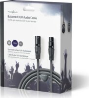 Nedis XLR - XLR kábel 15m (XLR apa - XLR anya)