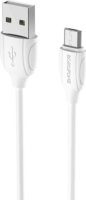 Borofone BX19W USB-A apa - Micro USB-B apa Adat és töltőkábel (1m)