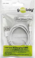 Goobay 54600 USB-A 2.0 apa - Lightning apa Adat és töltőkábel (1m)