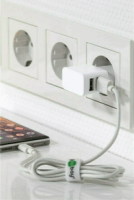 Goobay 44952 2x USB-A Hálózati Töltő Adapter 12W - Fehér