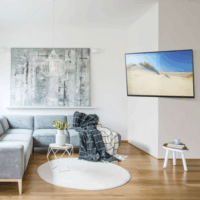 Delight 39687 40"-80" LCD TV fali tartókonzol - Fekete