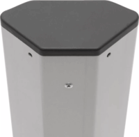 Delight 20484 4 aljzatos elosztó - Fekete/Ezüst (1,5m)