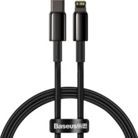 Baseus CATLWJ-01 USB-C apa - Lightning apa Adat és töltő kábel (1m)