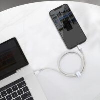 Baseus CATLGD-A02 USB-C apa - Lightning apa Adat és töltő kábel (2m)